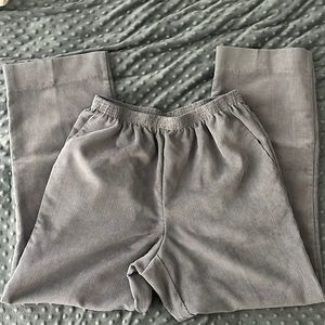 Grey Alfred Dunner Pants 27”